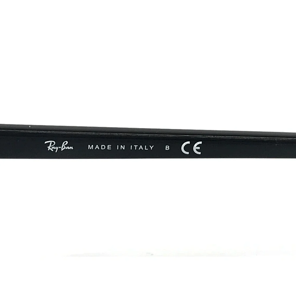 Ray-Ban Eyeglasses Frames RB3016 CLUBMASTER W0365 Black Gold Full Rim 51-21-145